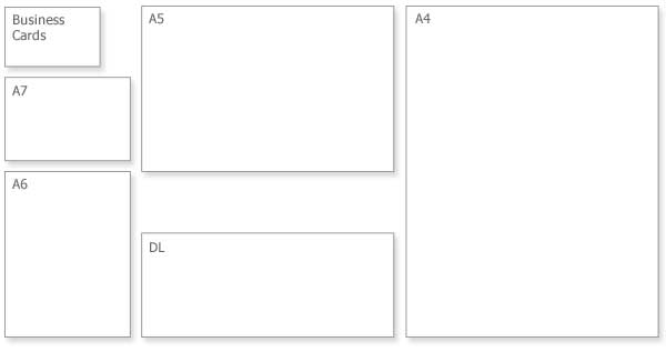 paper size guide paper size guide